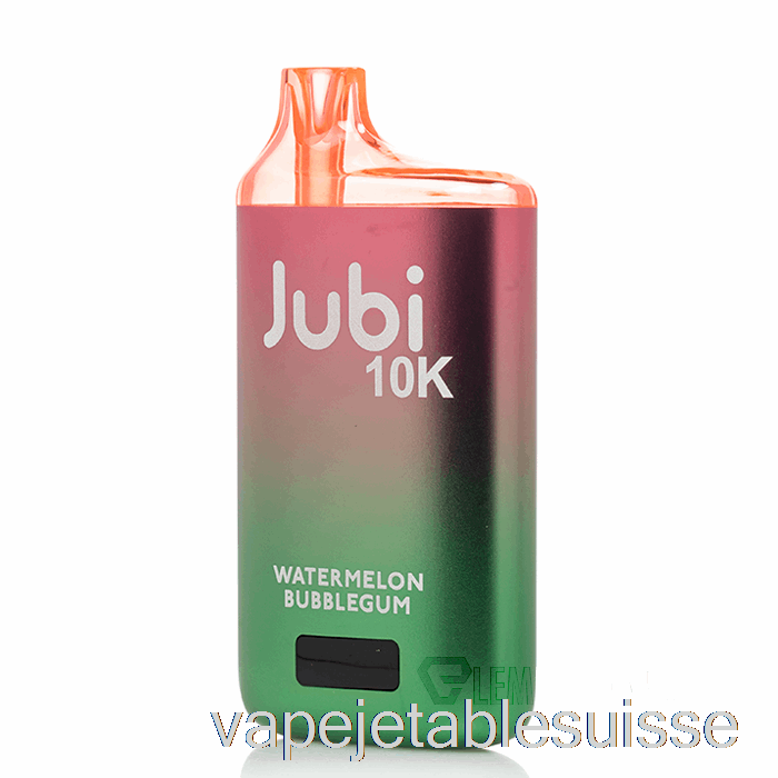 Vape Suisse Jubi Bar 10000 Bubblegum Jetable Pastèque